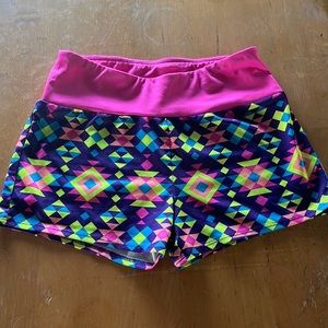 Girl’s Gymnastics, Dance, Cheer Spandex Shorts